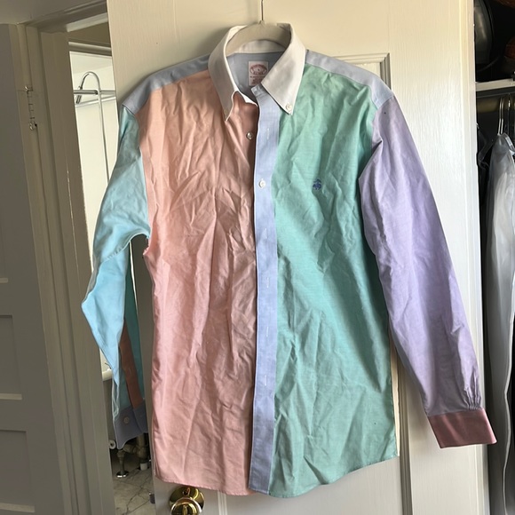 Brooks Brothers Other - Brooks Brothers color blocked button down
